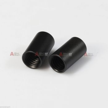 2pcs 1" Long 1/2"-13 Female Micro Rod fr 15mm Rod Support DSLR Rig Rail Camera