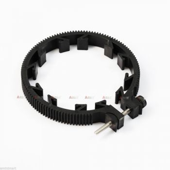 HDSLR Lens Gear Ring 妗?0鍗?mm fr Follow Focus Mod 0.8 DSLR Rig Rigs Camera Canon
