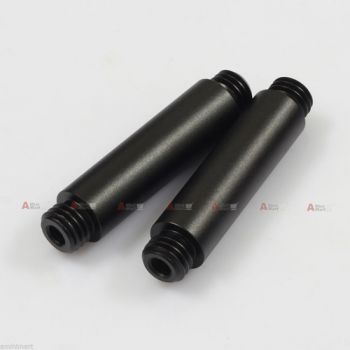 1/4" Female M12 Male Thread 2" Micro Rod End fr Clamp Mount DSLR Rig 15mm Rail