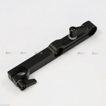 90鎺?Corner Rod Clamp Rail Block fr 15mm Rod Support DSLR Rig LCD Monitor EVF HDV