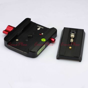 501PL Quick Release Plate + 577 Rapid Connect Adapter Clamp fr Manfrotto Tripod