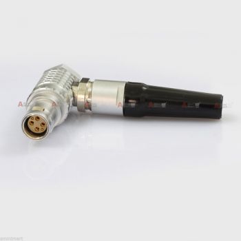 Female Plug LEMO Circular Connector fr RED Scarlet Epic Rig Power Supply Battery